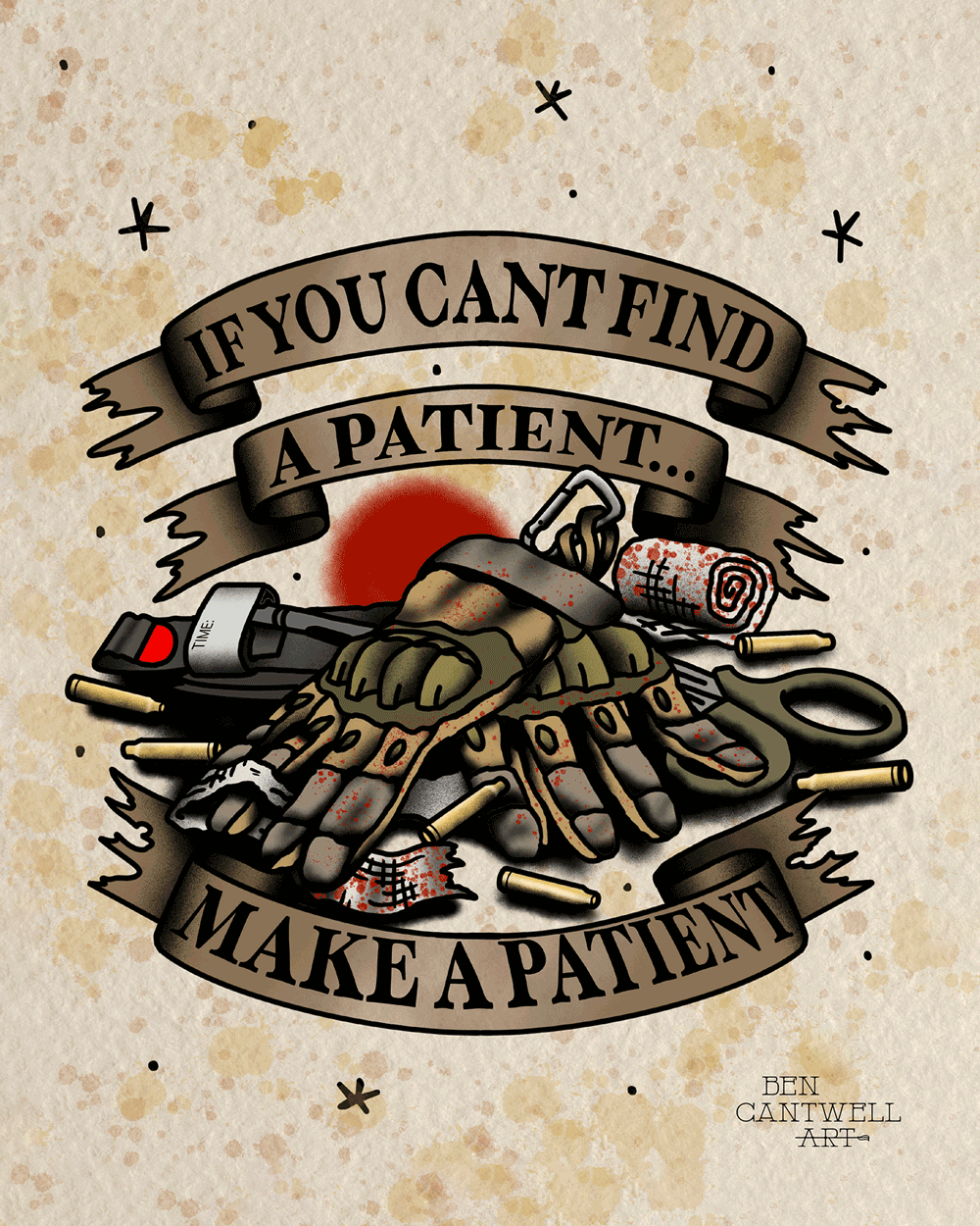 If You Can't Find a Patient, Make a Patient