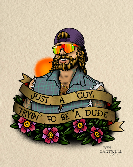 Just a Guy Trying to Be a Dude, With Mission Essential Gear Co