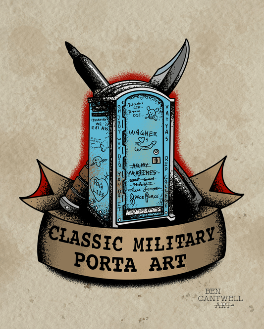 Classic Military Porta Art