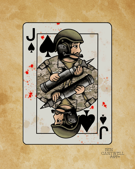 Tanker Jack playing card
