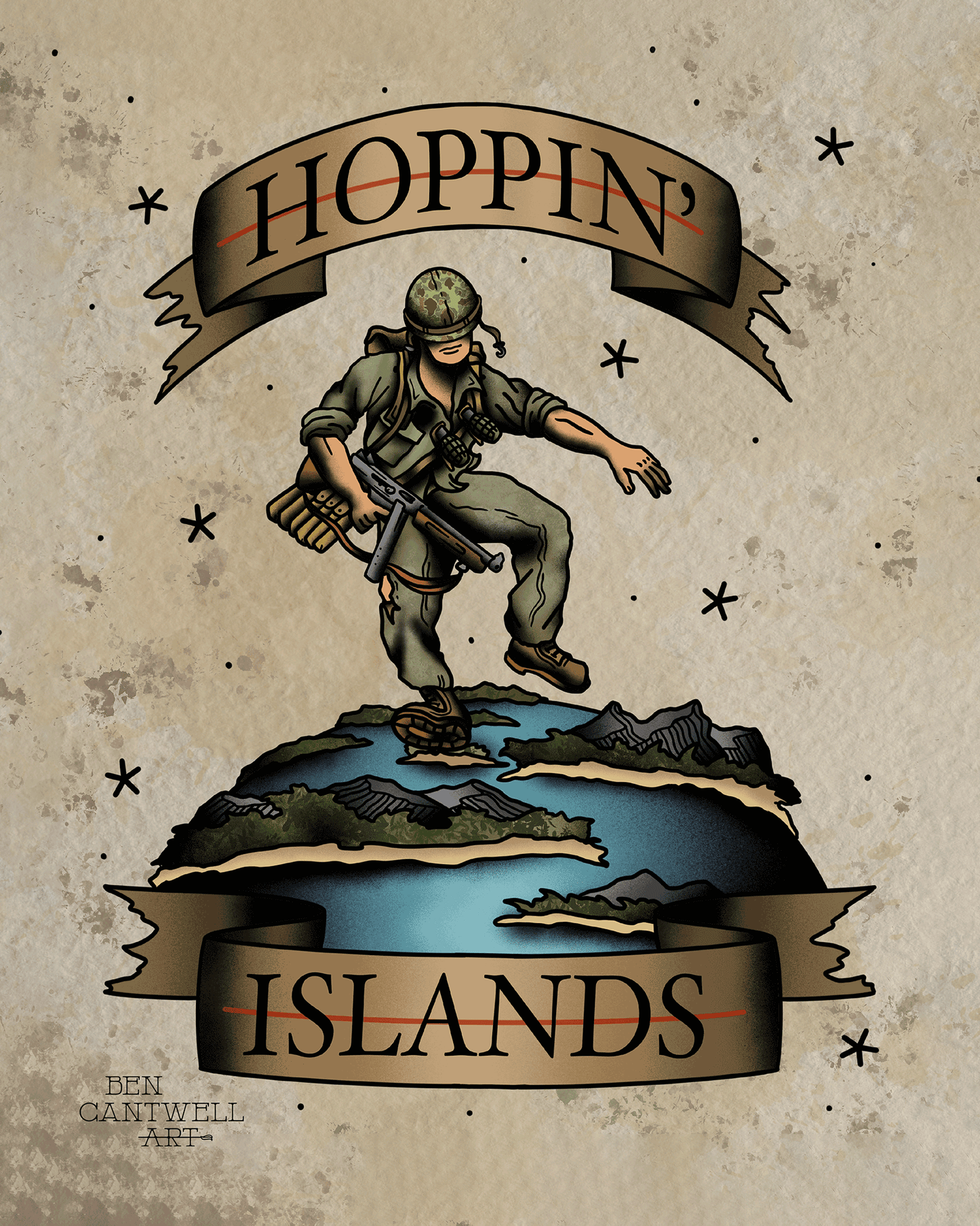 Hopping Islands