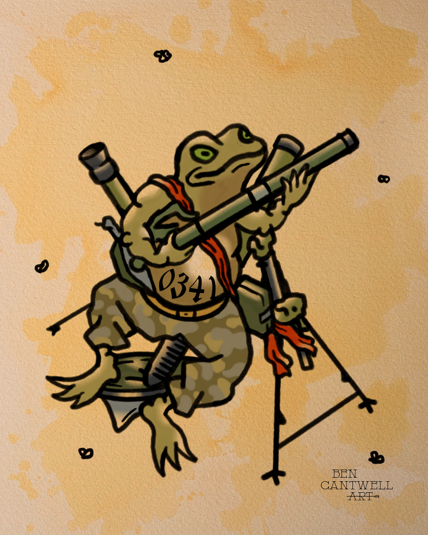 Mortar Frog