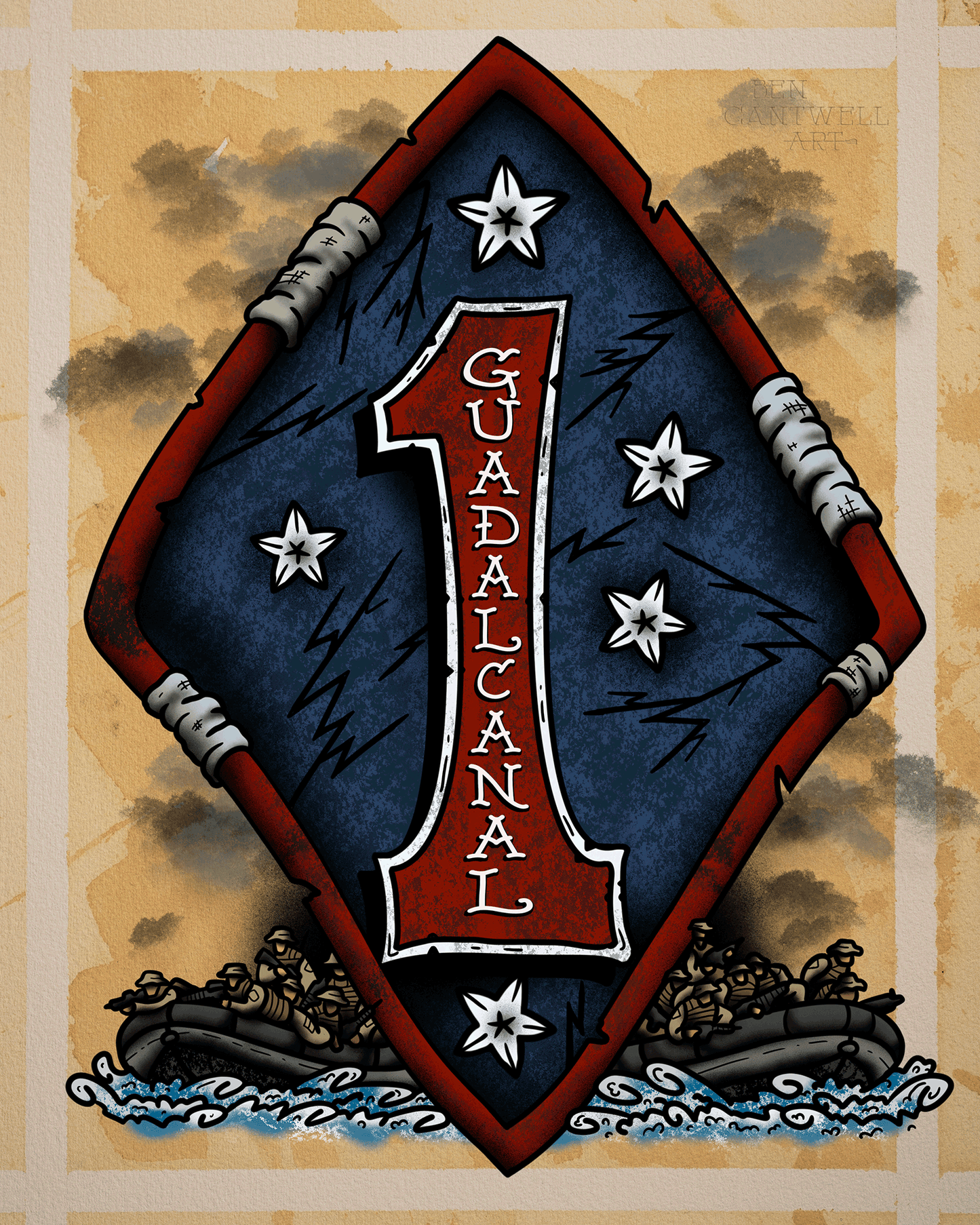 1st Marine Division Southern Cross