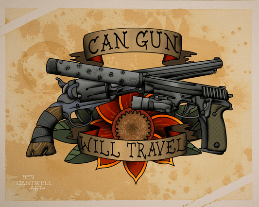 Can gun, will travel