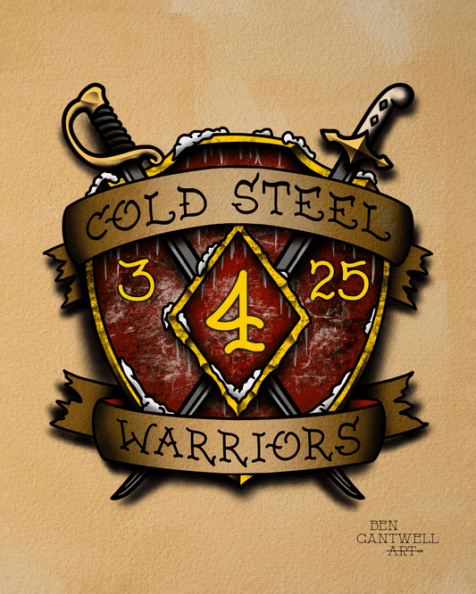 3/25 Cold Steel Warriors