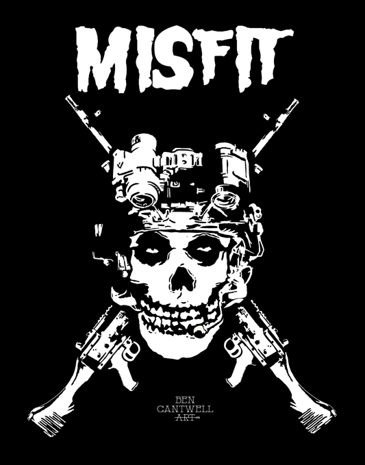 Misfit Skull with 240s