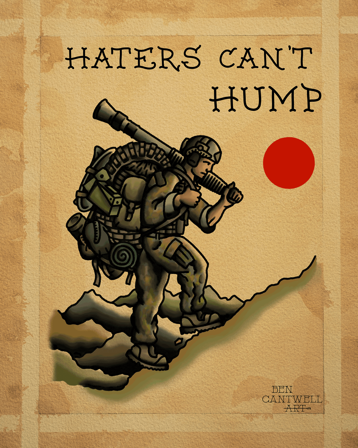 Haters Cant Hump - 81mm mortar