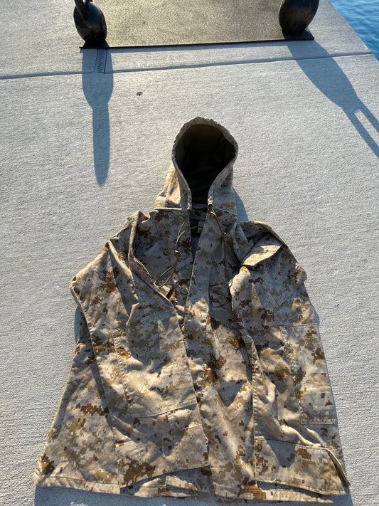 Hooded Surplus Desert Digital USMC Top