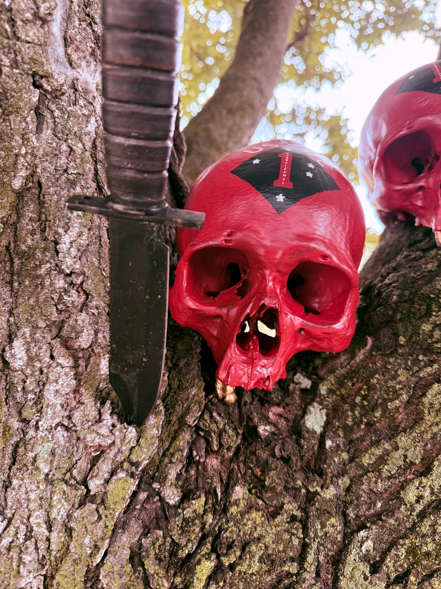 WWII Red Sniper Skull