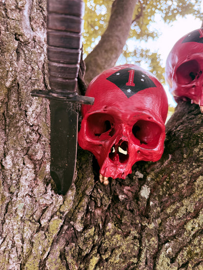 WWII Red Sniper Skull