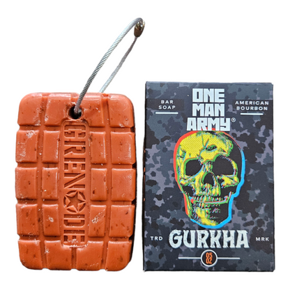 ONE MAN ARMY // GRENADE BAR SOAP // VARIETY 4-PK