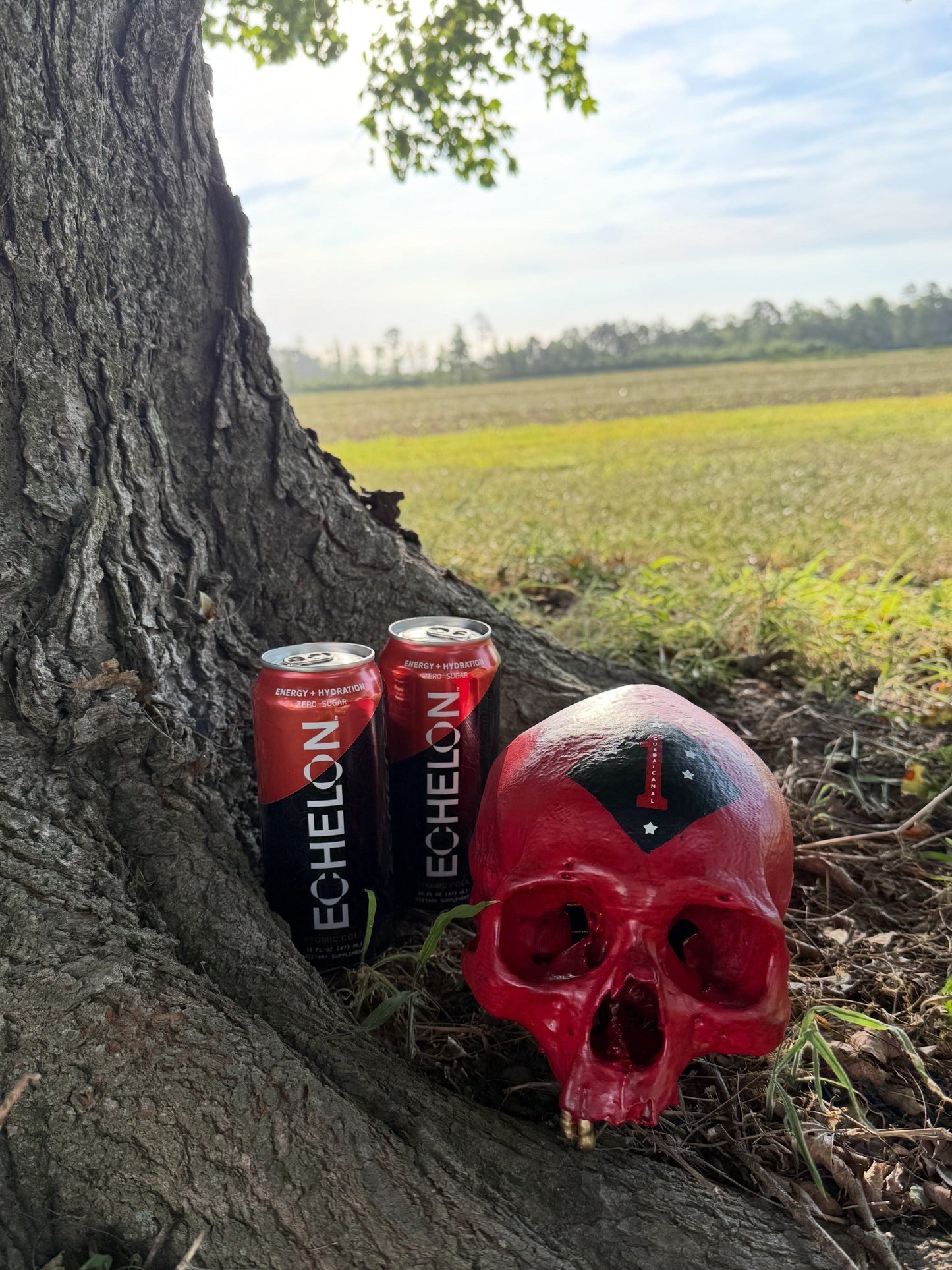 WWII Red Sniper Skull