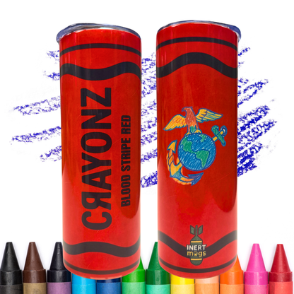 20oz USMC Crayonz Series Tumbler