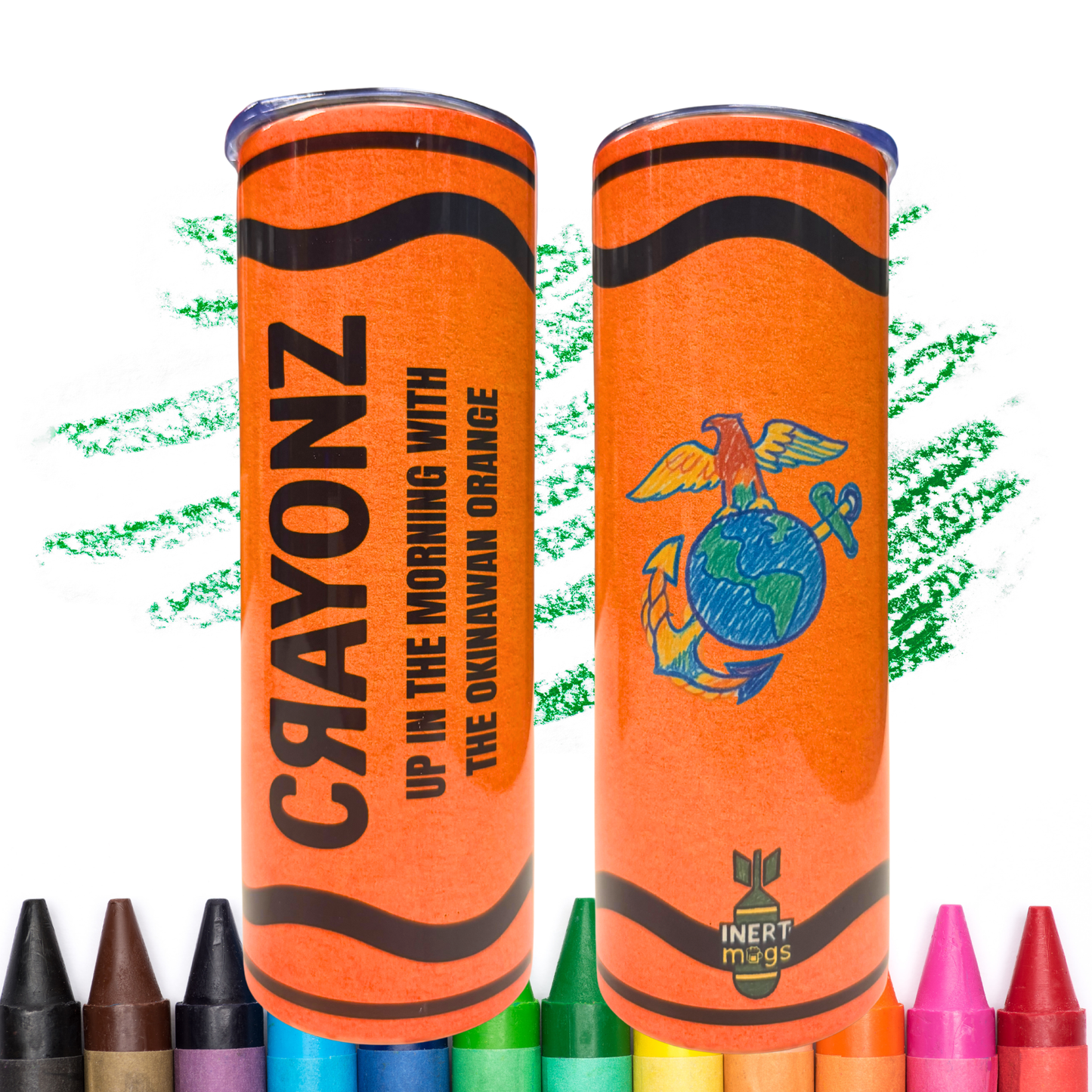 20oz USMC Crayonz Series Tumbler