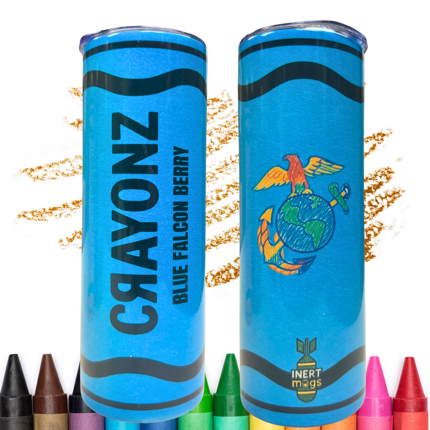 20oz USMC Crayonz Series Tumbler