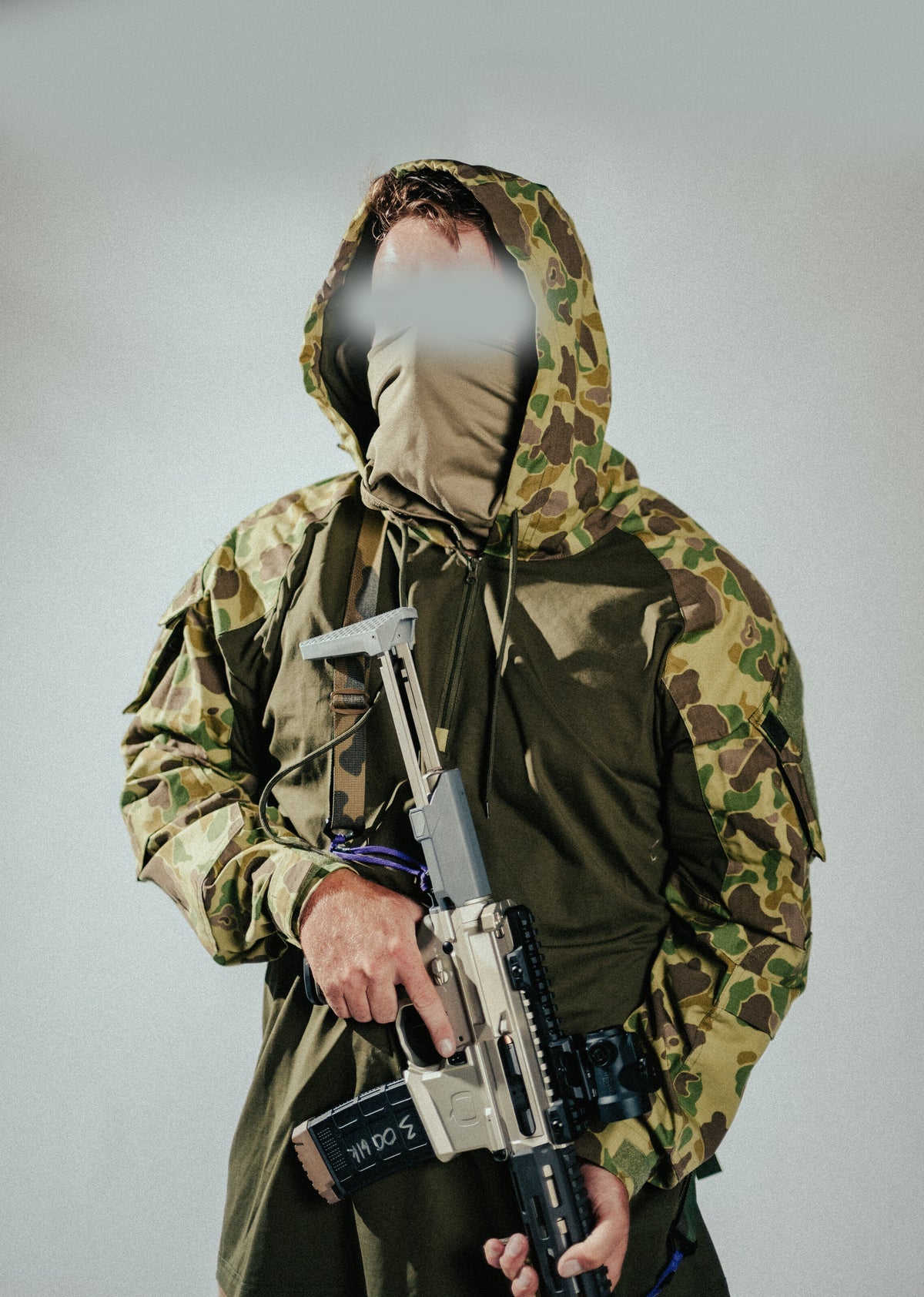 Frogskin Hooded Combat Shirt