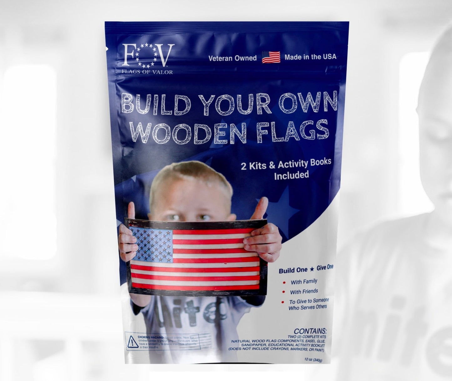 Collective - Kid's Flag Build Kit - 2 Pack