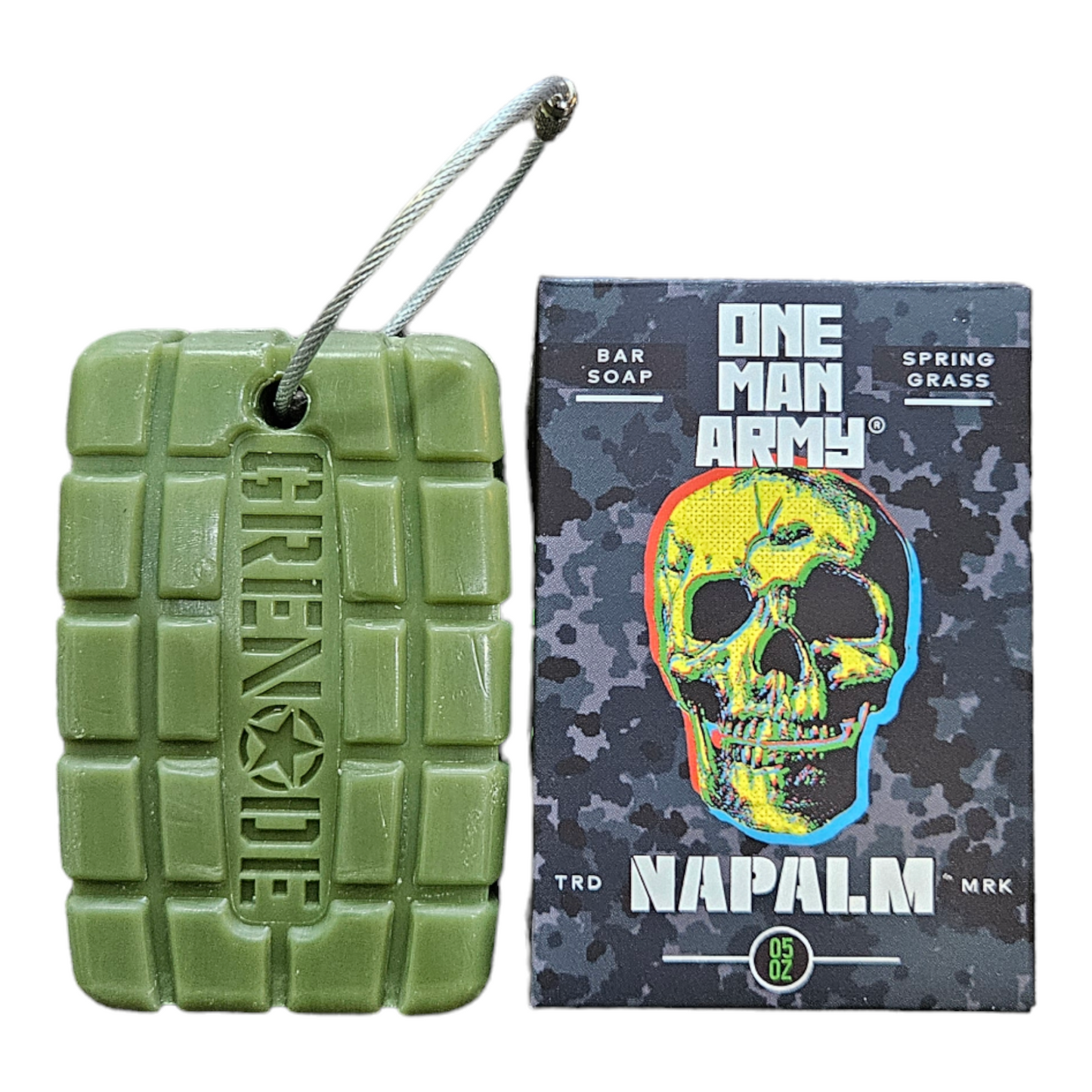 ONE MAN ARMY // GRENADE BAR SOAP // VARIETY 4-PK