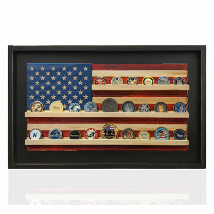 Collective - Challenge Coin Holder Flag