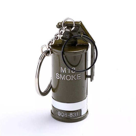 Mini Smoke Grenade Keychain – Tactical, Durable & Compact!