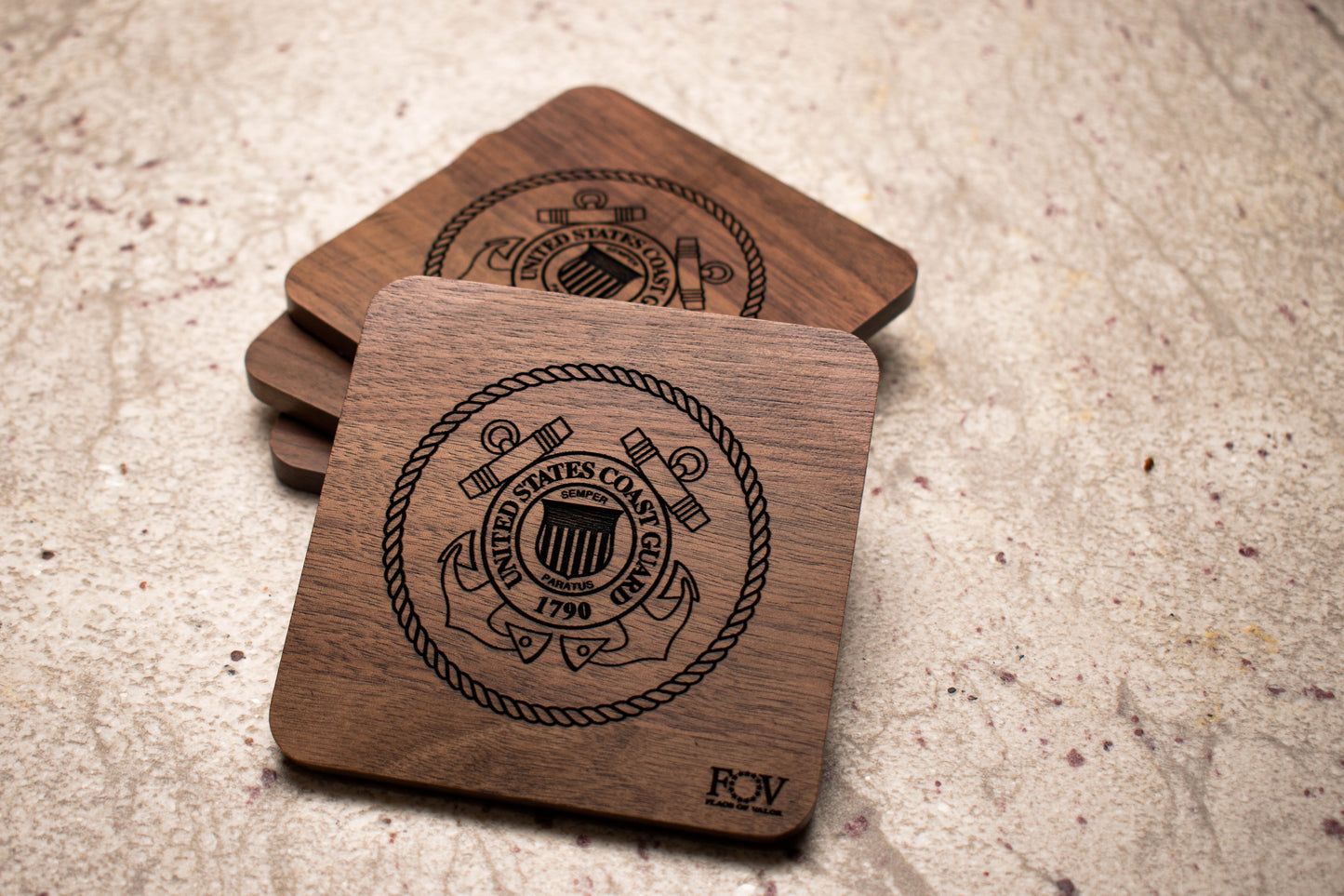 Collective - Walnut Coasters