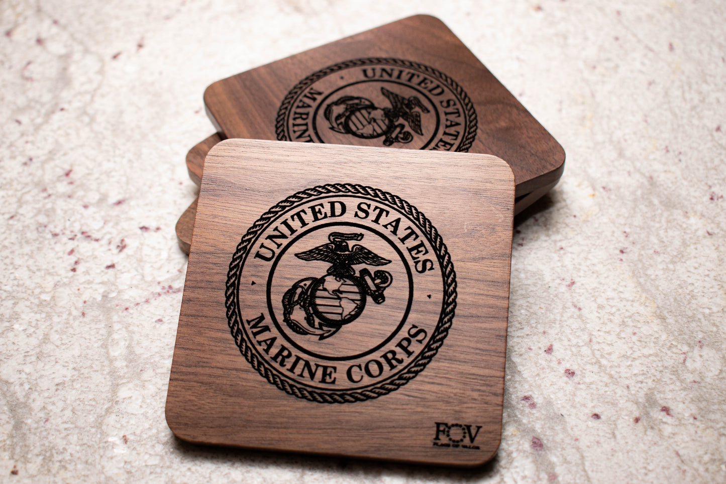Collective - Walnut Coasters
