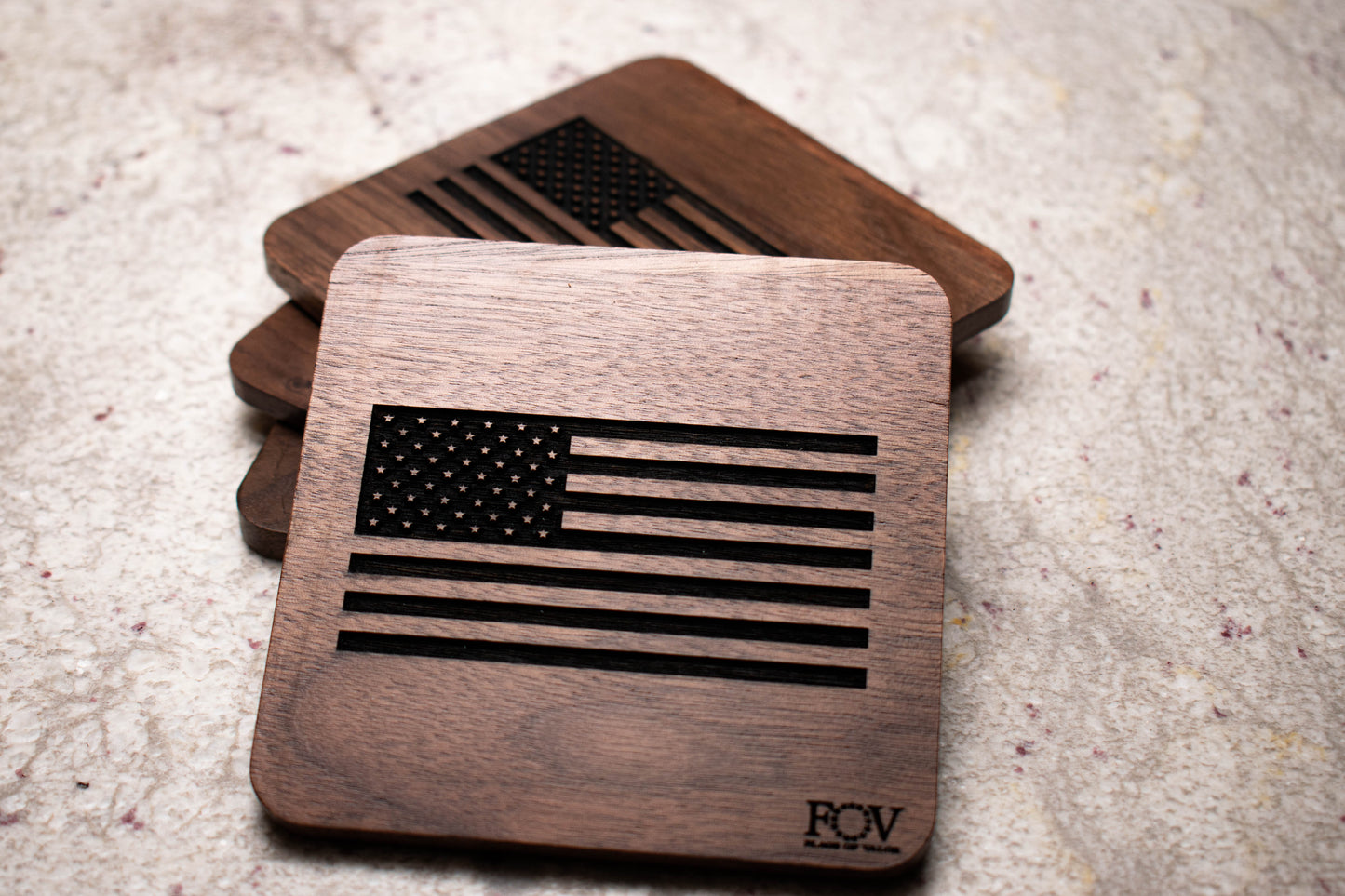 Collective - Walnut Coasters