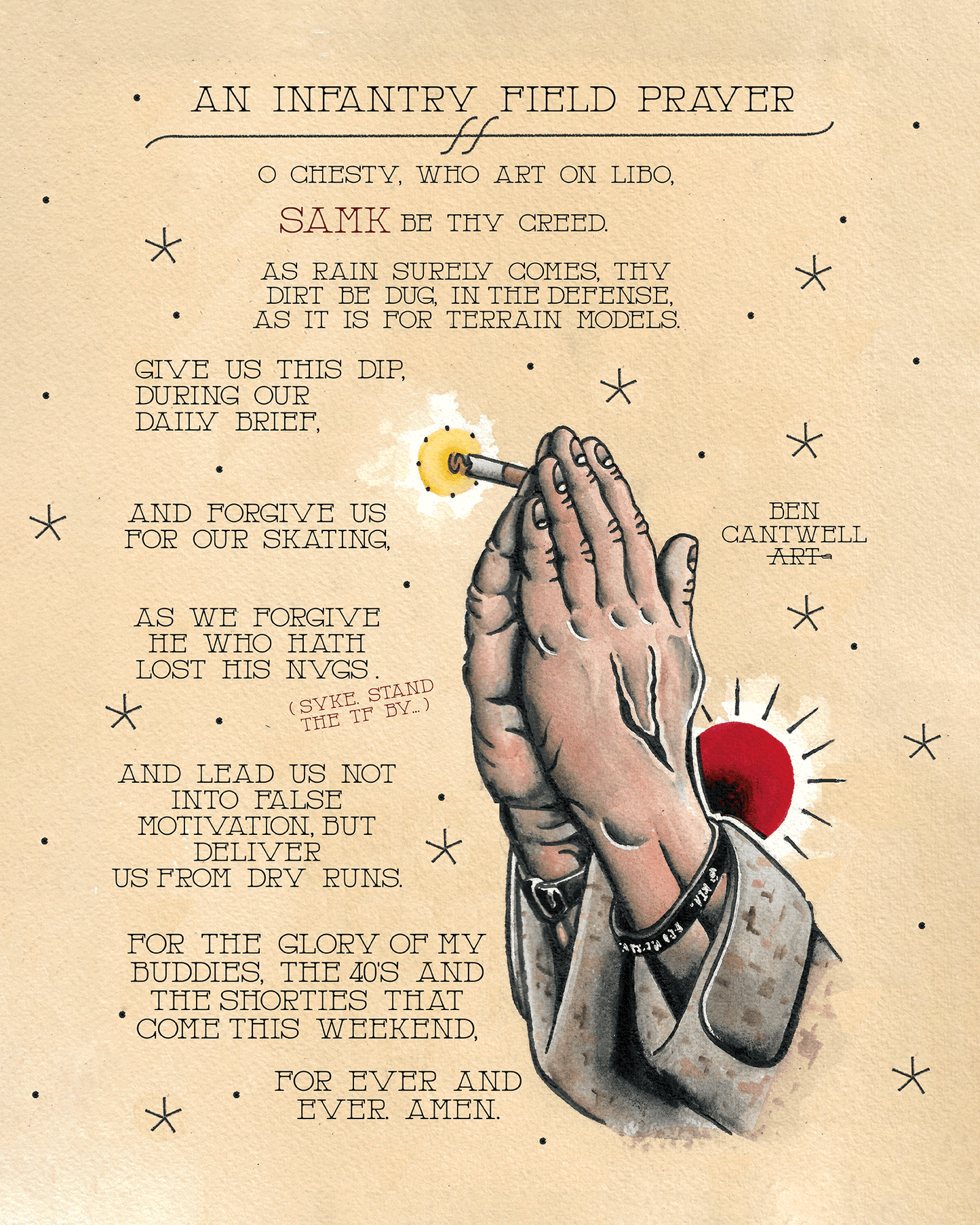 The Field Prayer - Limited Edition
