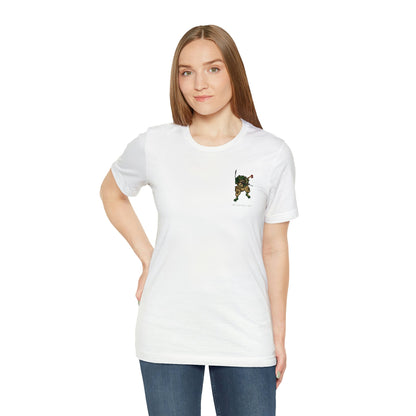 M4 and Radio Frog - Front Print - Short Sleeve Tee