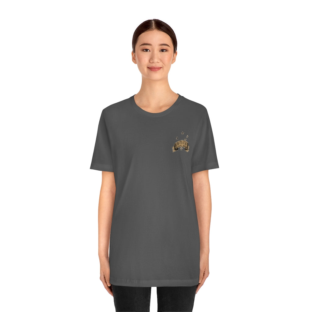 MARSOC Lady Justice ~ Crew Tee (Fight for Whats Right Quote)