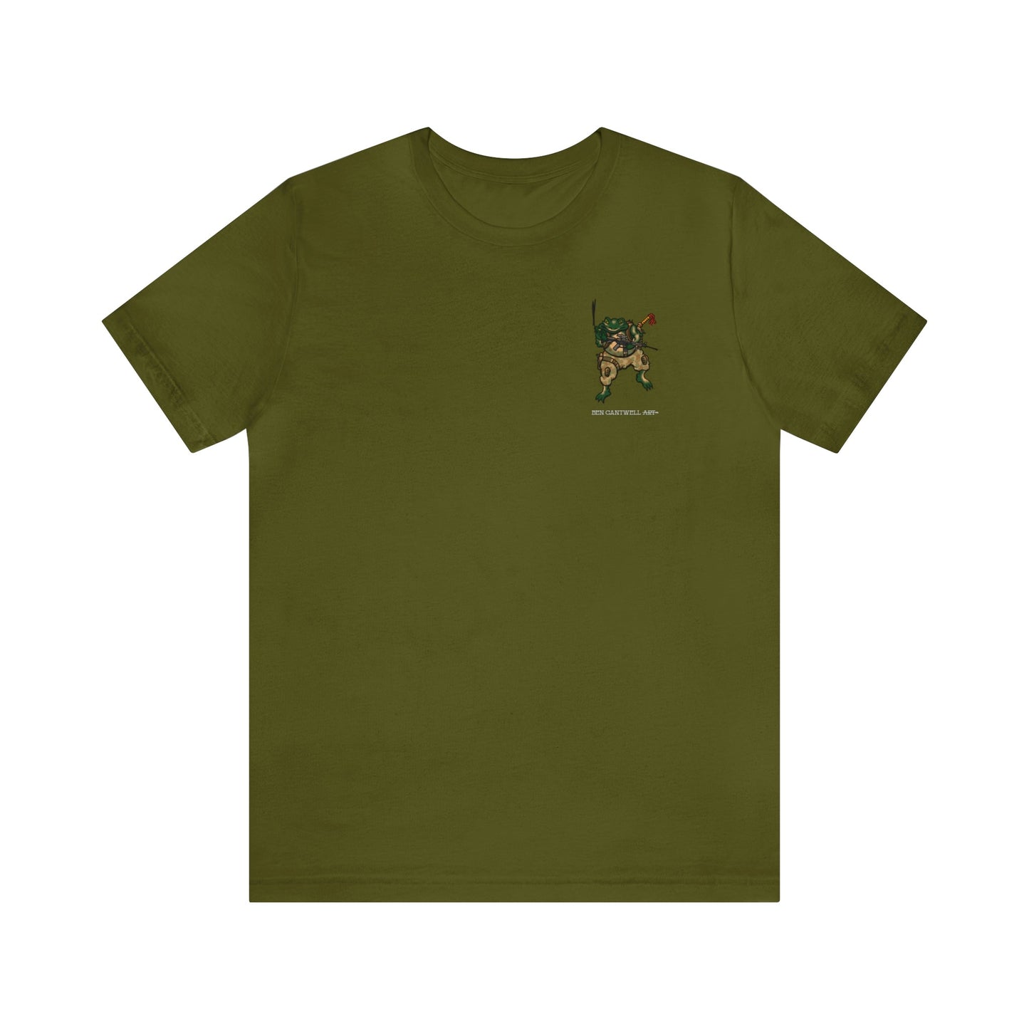 M4 and Radio Frog - Front Print - Short Sleeve Tee
