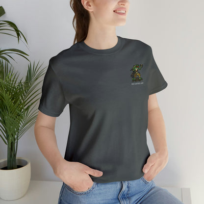 Flippers, Binoculars and Radio Frog - Front Print - Short Sleeve Tee