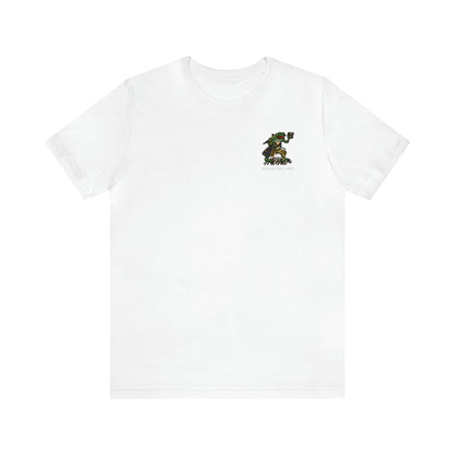 Flippers, Binoculars and Radio Frog - Front Print - Short Sleeve Tee