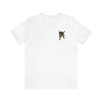 M4 and Radio Frog - Front Print - Short Sleeve Tee