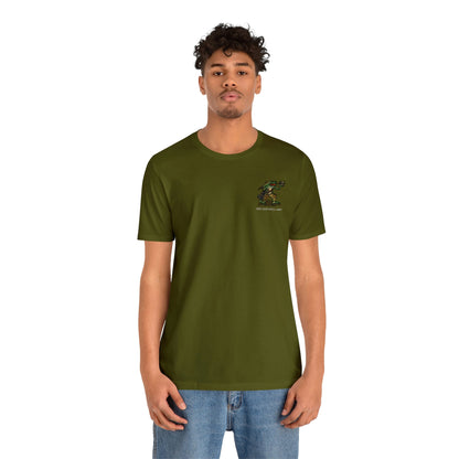 Flippers, Binoculars and Radio Frog - Front Print - Short Sleeve Tee