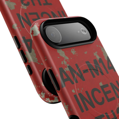 AN-M14 Thermite Tough Magnetic iPhone Case
