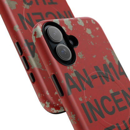 AN-M14 Thermite Tough Magnetic iPhone Case