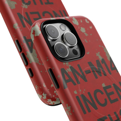 AN-M14 Thermite Tough Magnetic iPhone Case