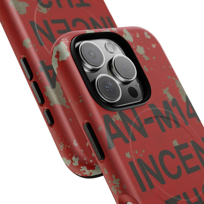AN-M14 Thermite Tough Magnetic iPhone Case