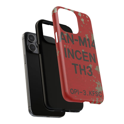 AN-M14 Thermite Tough Magnetic iPhone Case