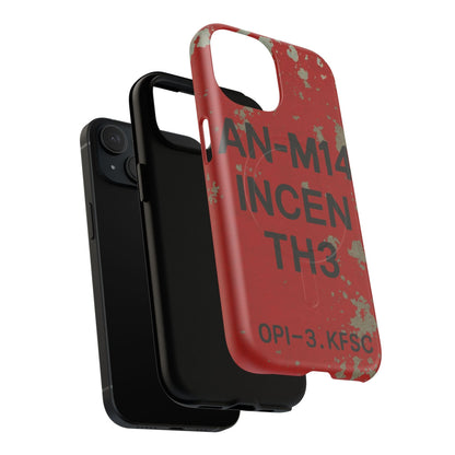 AN-M14 Thermite Tough Magnetic iPhone Case