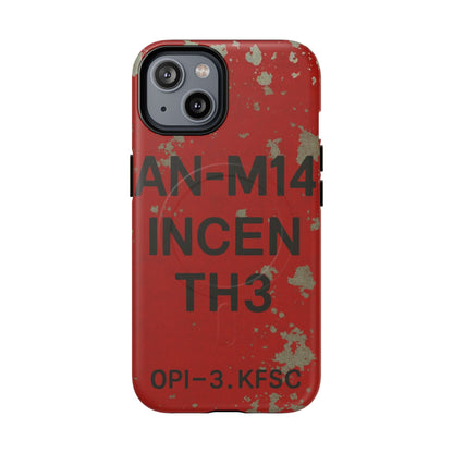 AN-M14 Thermite Tough Magnetic iPhone Case