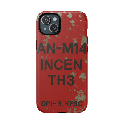 AN-M14 Thermite Tough Magnetic iPhone Case