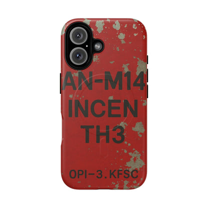 AN-M14 Thermite Tough Magnetic iPhone Case