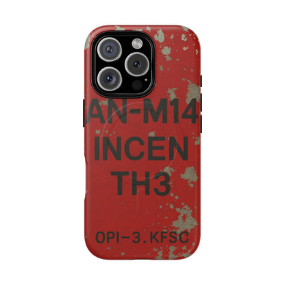 AN-M14 Thermite Tough Magnetic iPhone Case