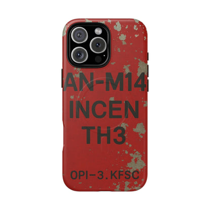 AN-M14 Thermite Tough Magnetic iPhone Case