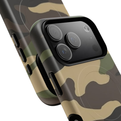 BDU Camo Tough Magnetic iPhone Case