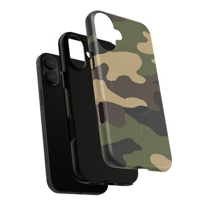BDU Camo Tough Magnetic iPhone Case