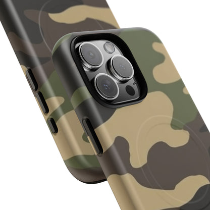 BDU Camo Tough Magnetic iPhone Case