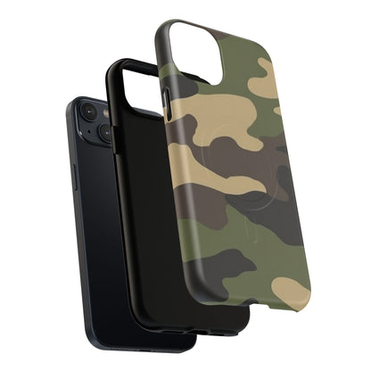BDU Camo Tough Magnetic iPhone Case